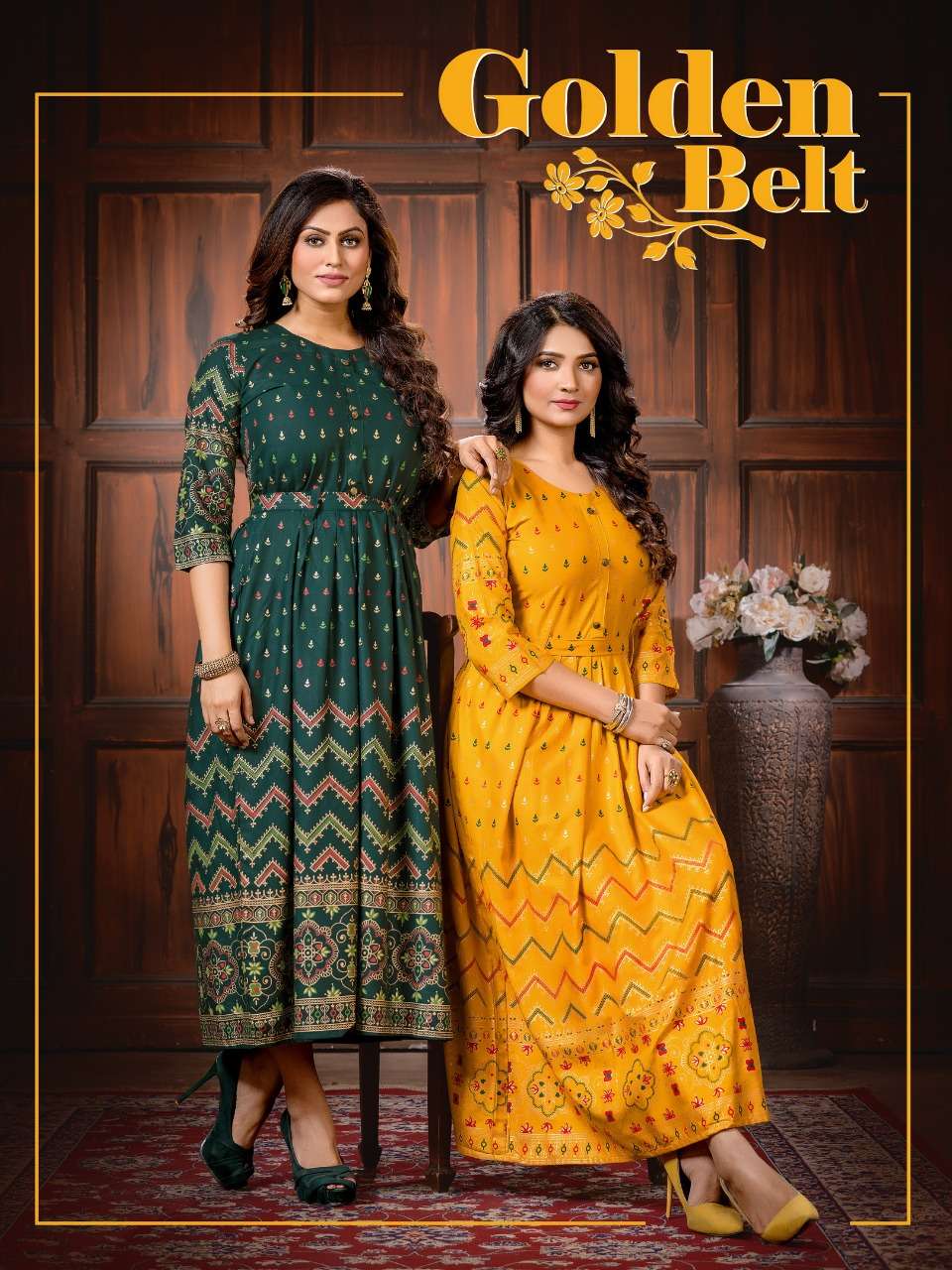 TEXOFAB GOLDEN BELT REYON KURTY CATALOG