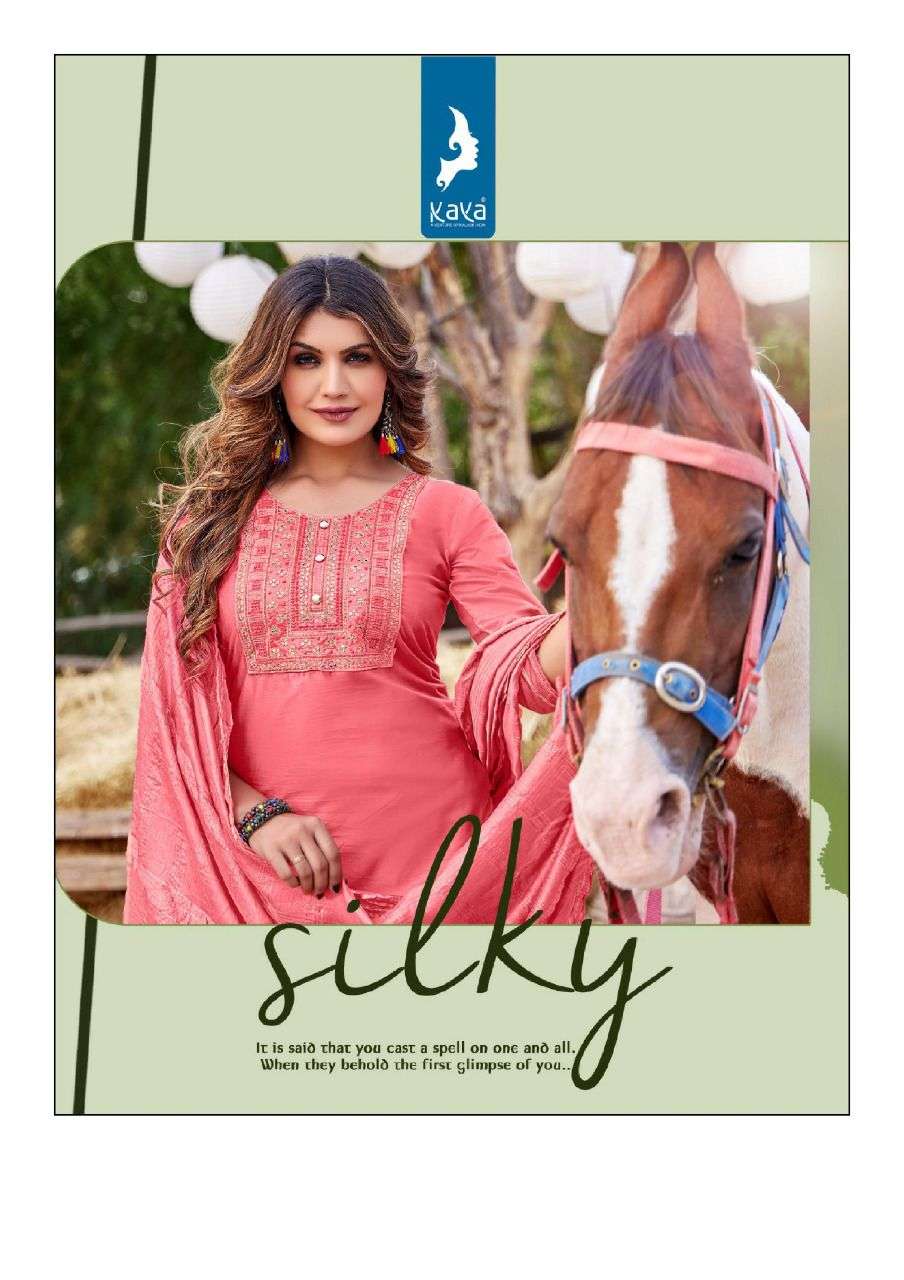 KAYA KURTI SILKY 3PCS CONCEPT CATALOG