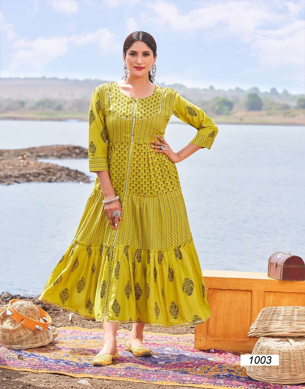 TEXOFAB  FAIRY STORY VOL-1 FLAIR GOWN D.NO-1003