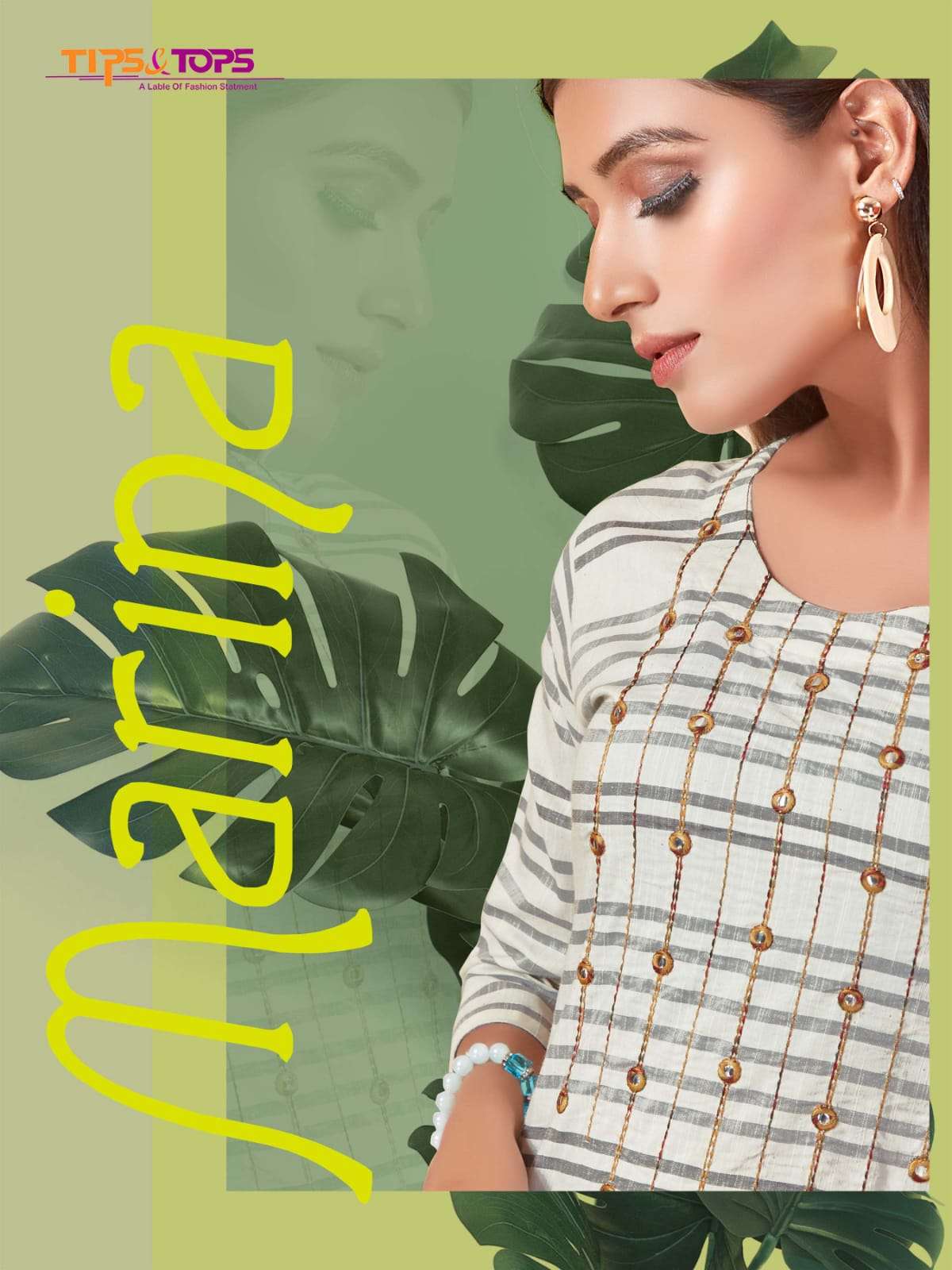 TIPS & TOPS MARINA COTTON KURTI CATALOG