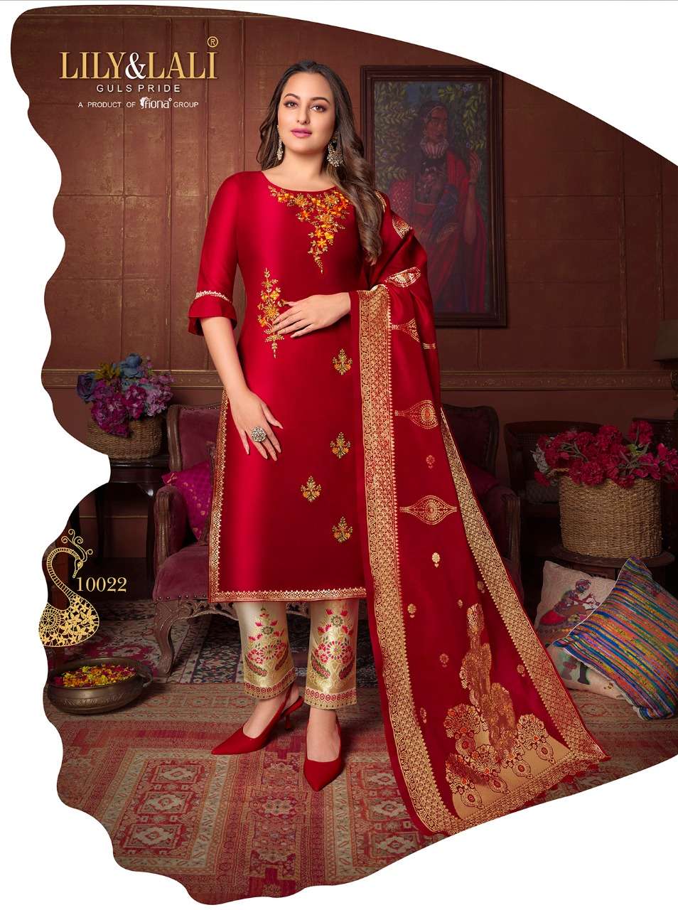 LILY & LALI MEENAKARI-2  D.NO-10022