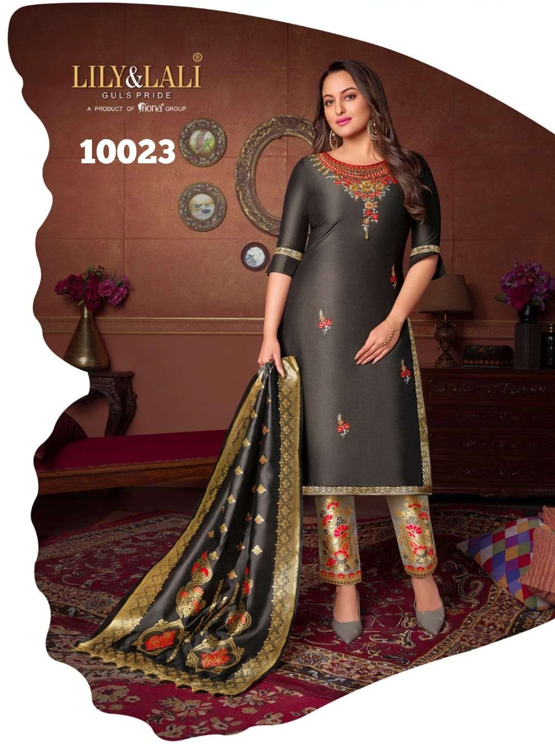 LILY & LALI MEENAKARI-2  D.NO-10023