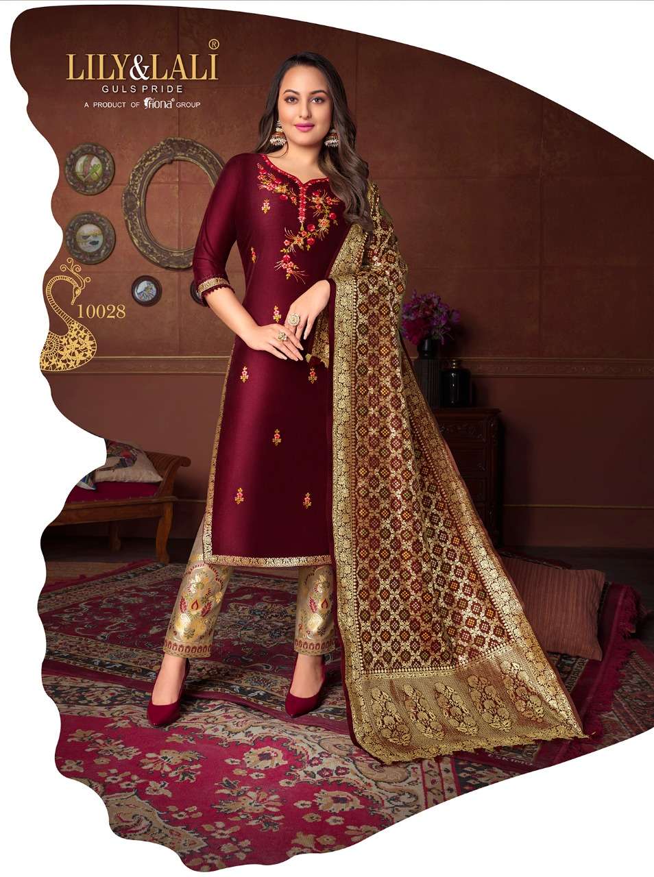 LILY & LALI MEENAKARI-2  D.NO-10028