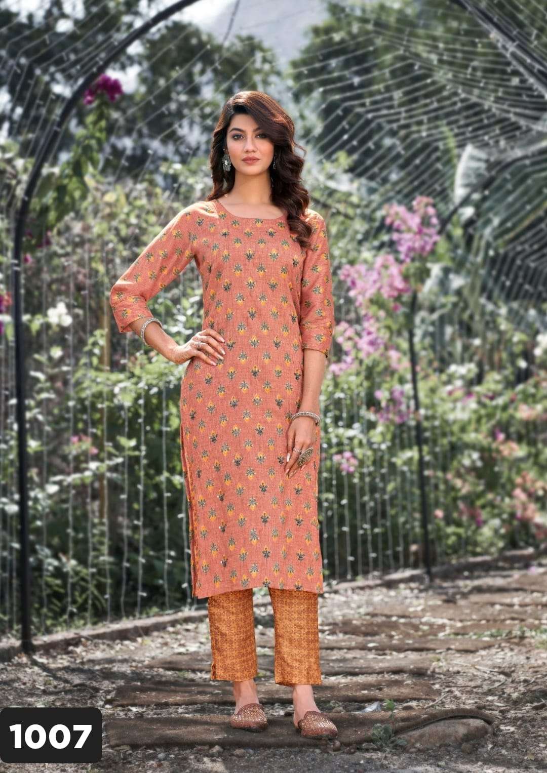 TEXOFAB SUMMER COLOUR VOL-1 D.NO-1007  2PCS SET