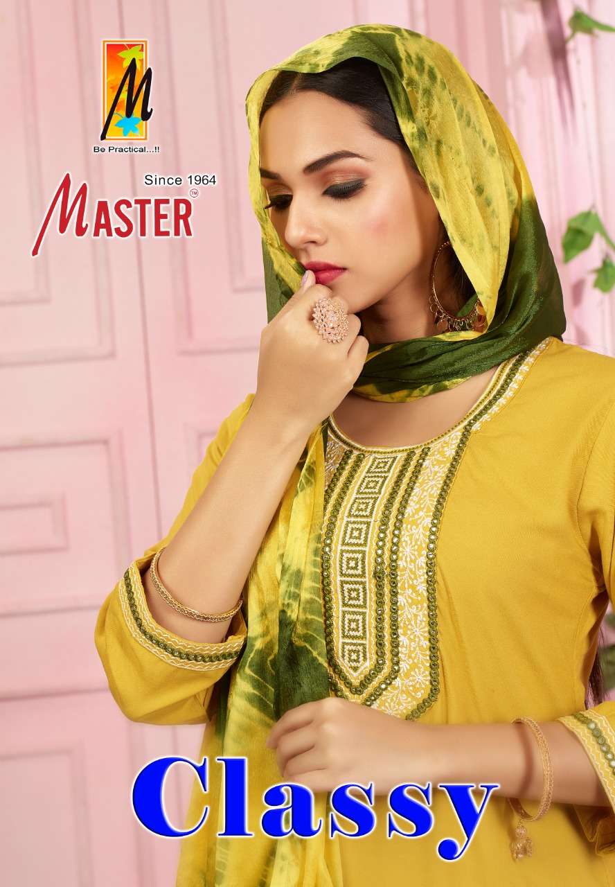 MASTER PRESENT CLASSY PATIYALA SUIT CATALOG