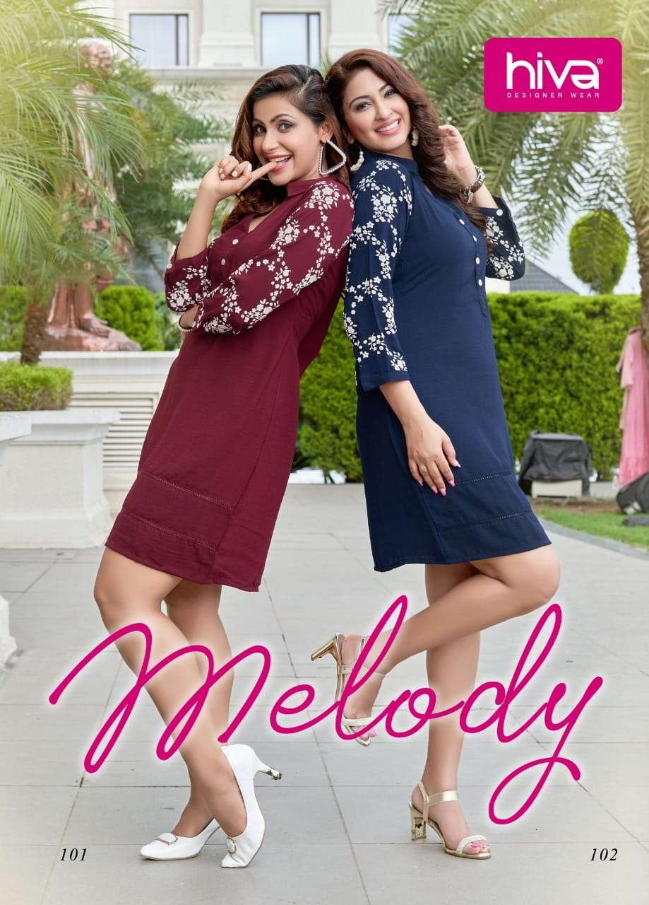 MELODY CATALOUGE BY HIRA FANCY IMPORTED KURTI