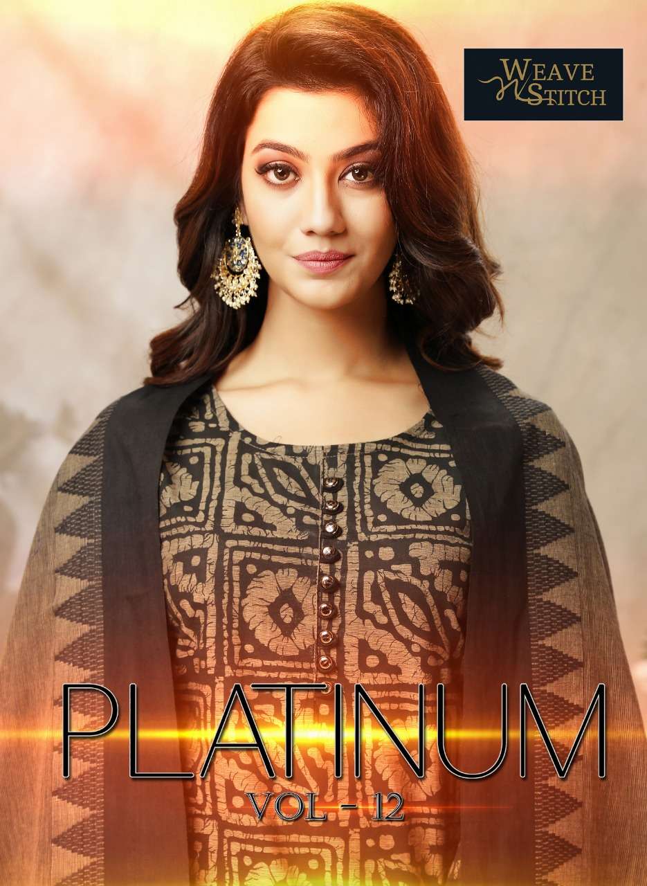 PLATINUM VOL 12 BY WEAVE N STITCH READYMADE SUIT