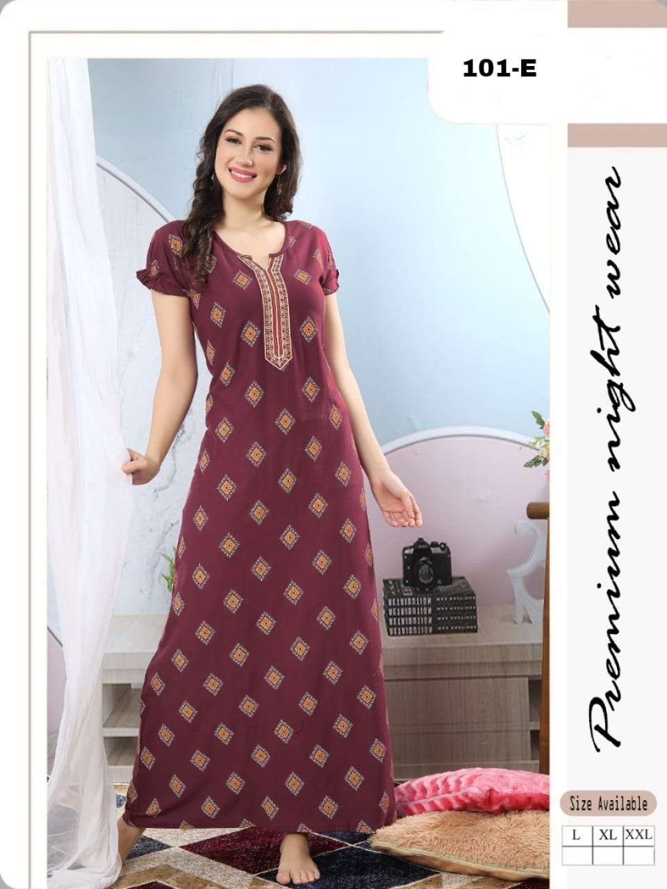 Premium Series Nighty  VOL-101-E