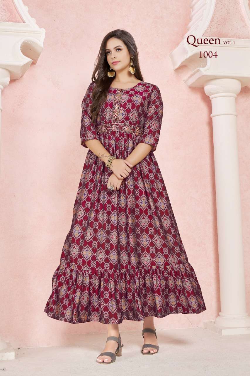 Queen VOL-1-1004 PREMIUM VISCOUSE SILK