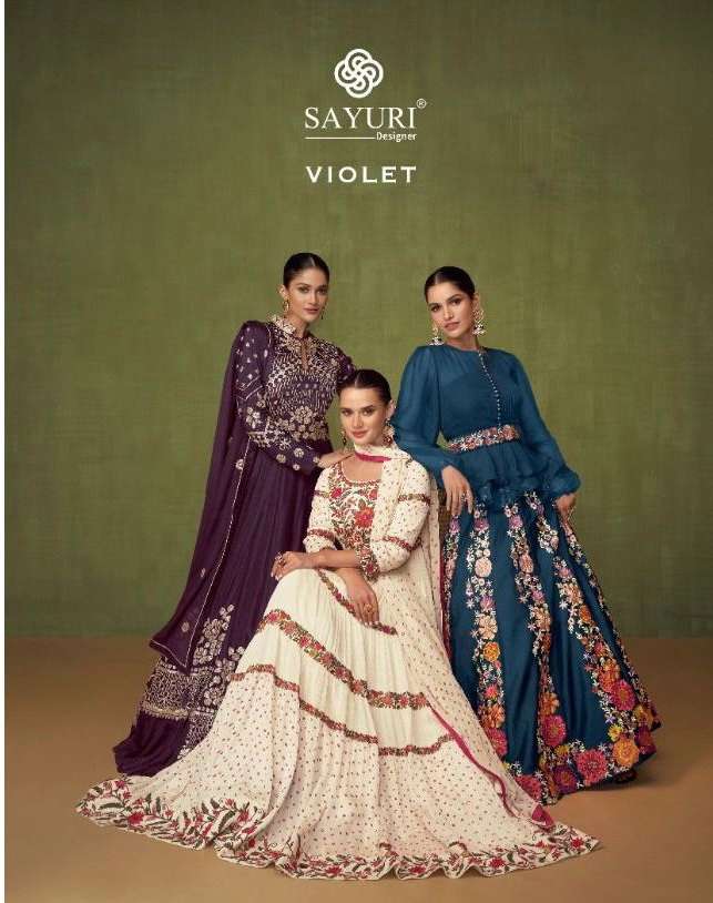 SAYURI DESIGNER PRESENT VIOLET 3PCS CONCEPT CATALOG