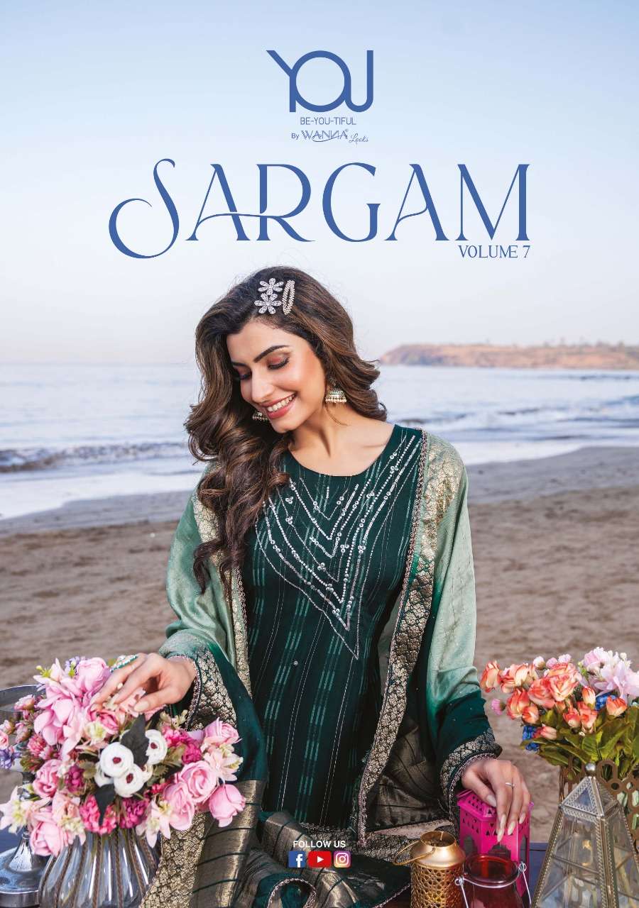 WANNA LOOKS PRESENT SARGAM VOL 7   3PCS COLLECTION