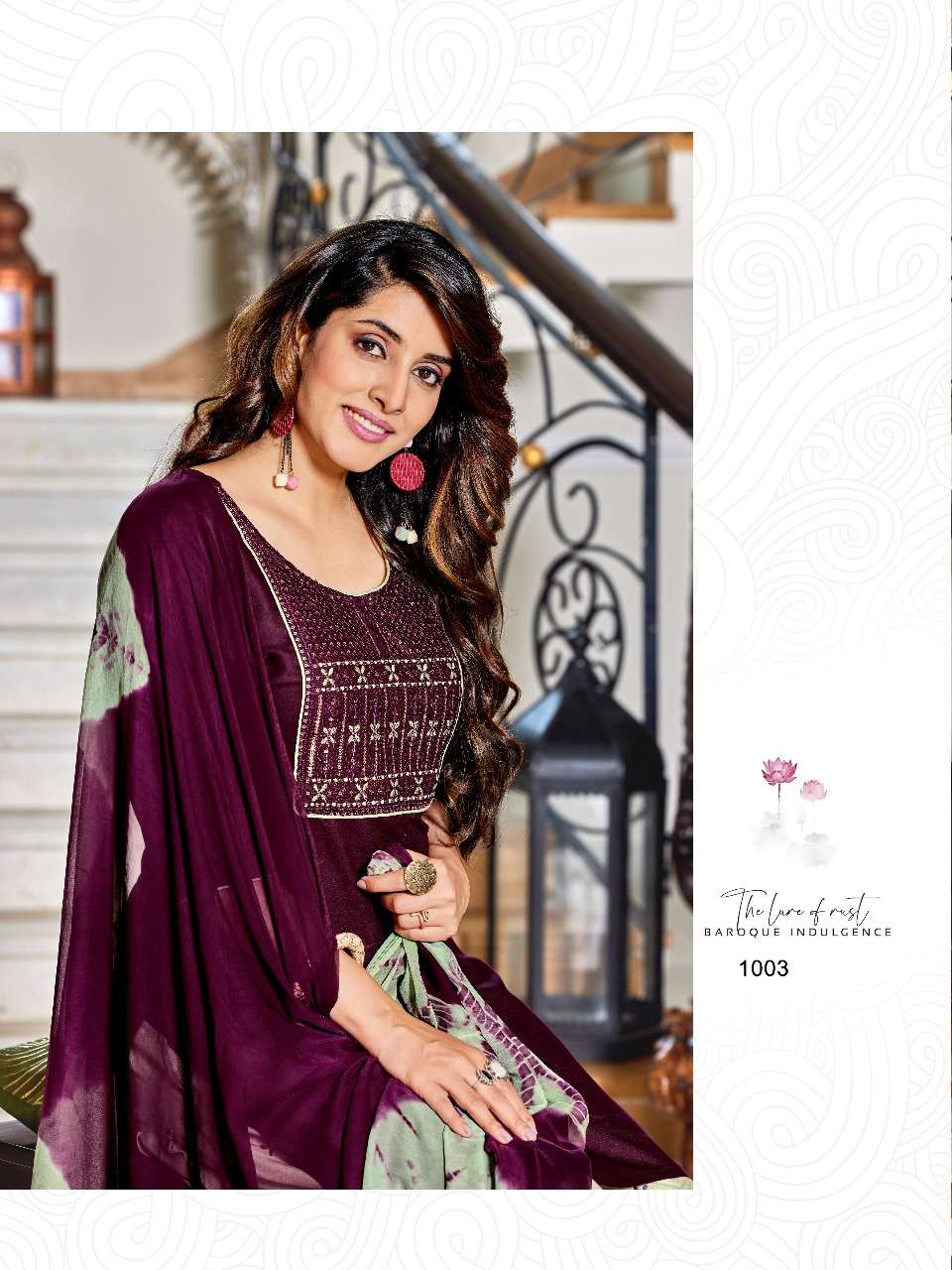 PAAVI LAUNCH NEW CATALOUGE PANKH VOL-3 DESIGN NO.1003