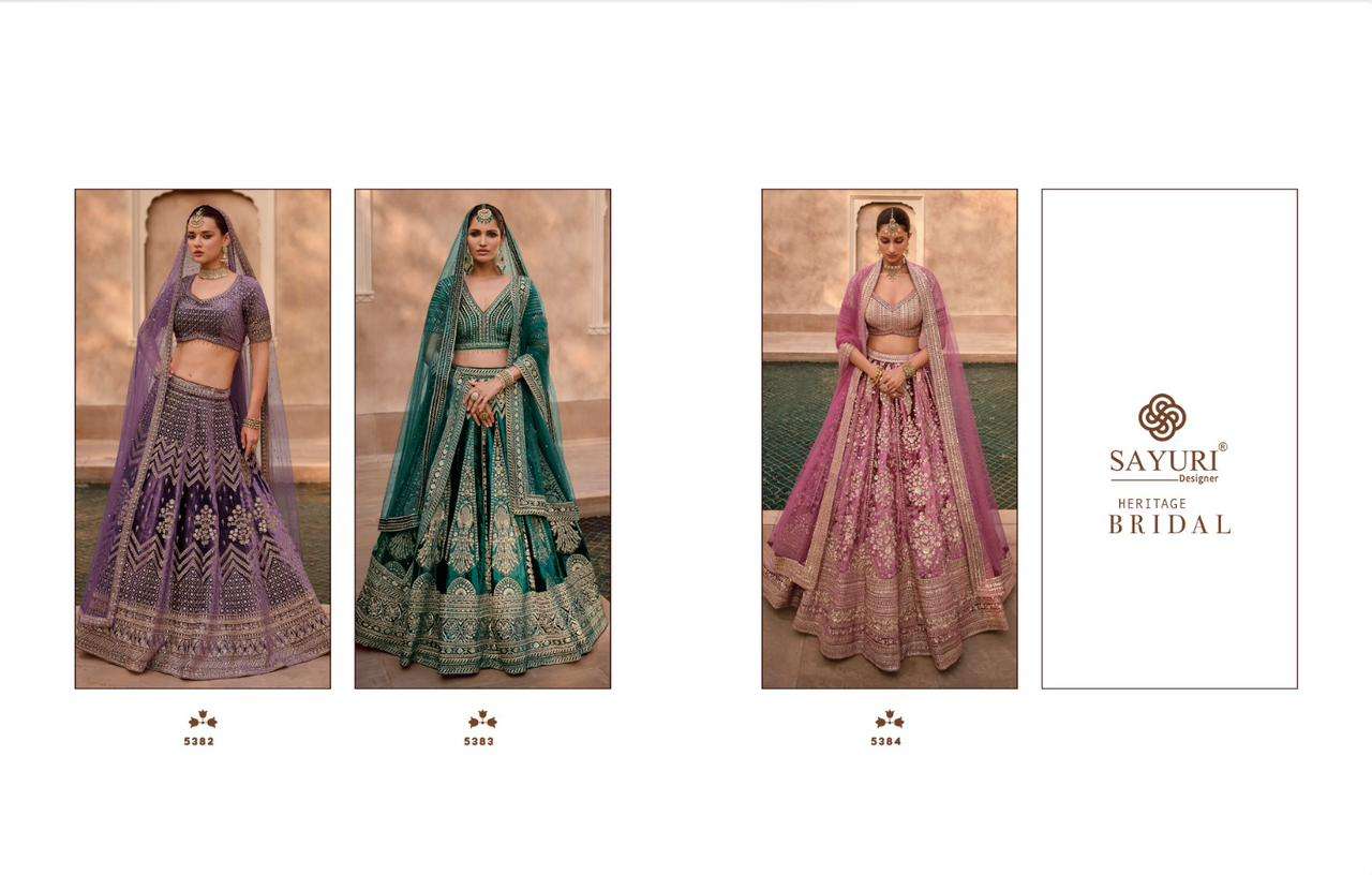 PRESENTING NEW CATLOUG HERITAGE BRIDAL BY SAYURI DESIGNER 