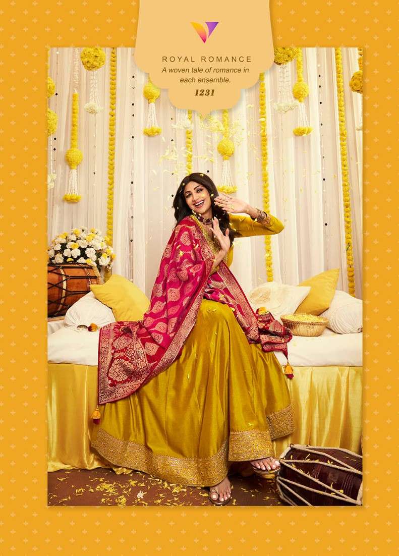 VATSAM PRESENTS  NEW CATALOUGE HALDI COLLECTION _ SHILPA  DESIGN NO. 1231