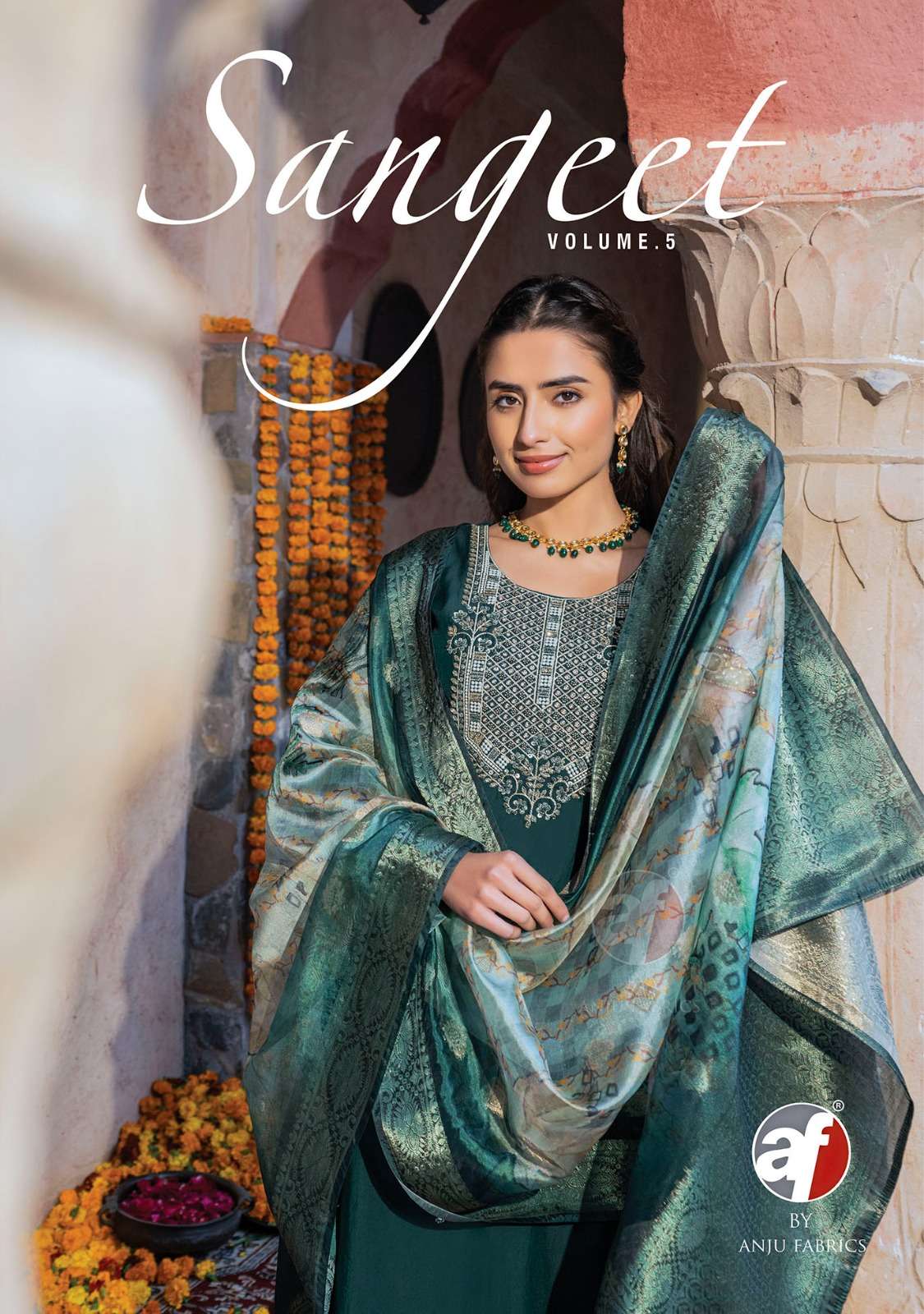 ANJU FABRIC PRESENTS NEW CATALOUGE SANGEET VOL-5 