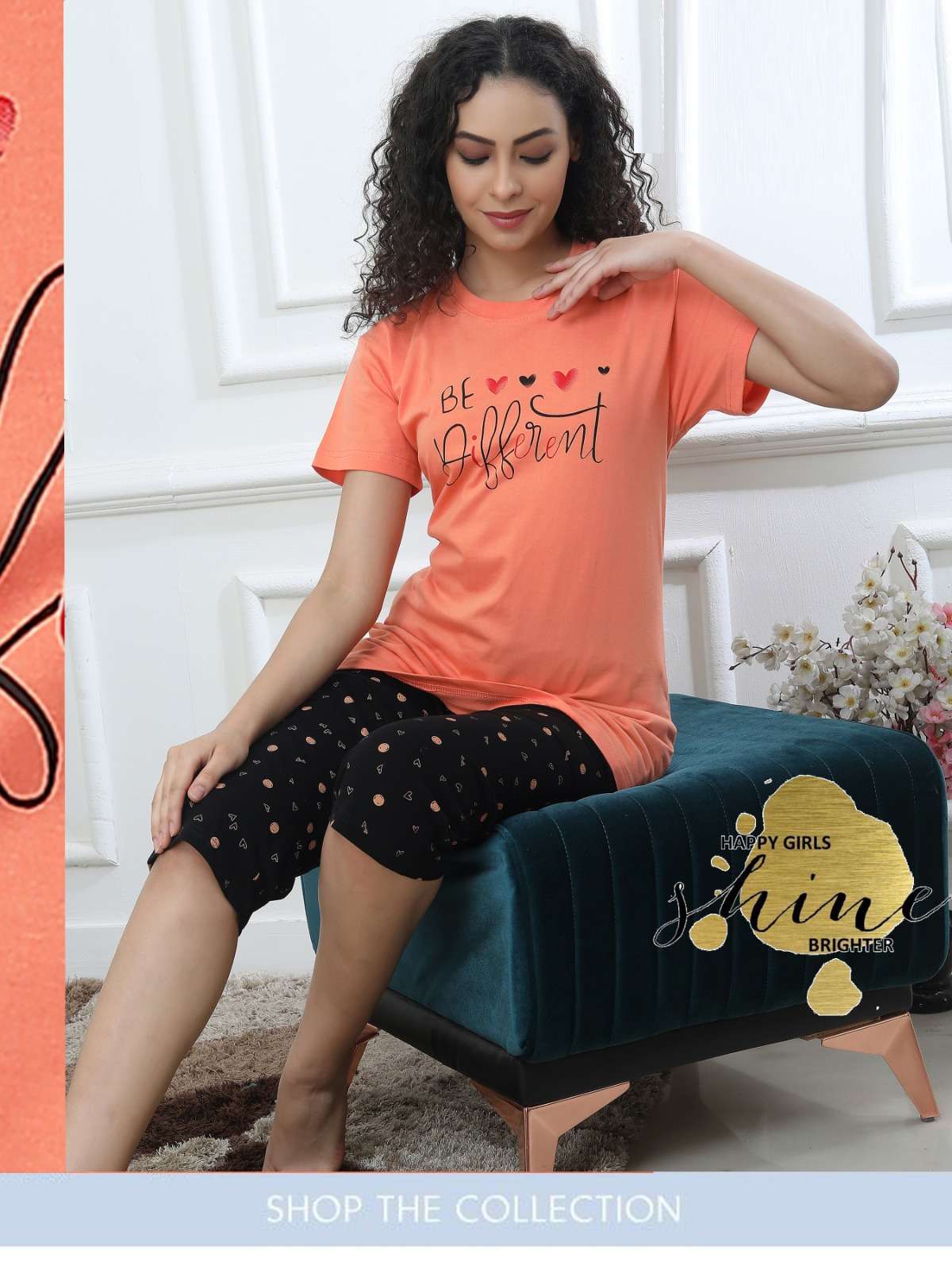 DESIRE BRAND PRESENTS NEW CATALOUGE T-SHIRT CAPRI  DESIGN NO-1003