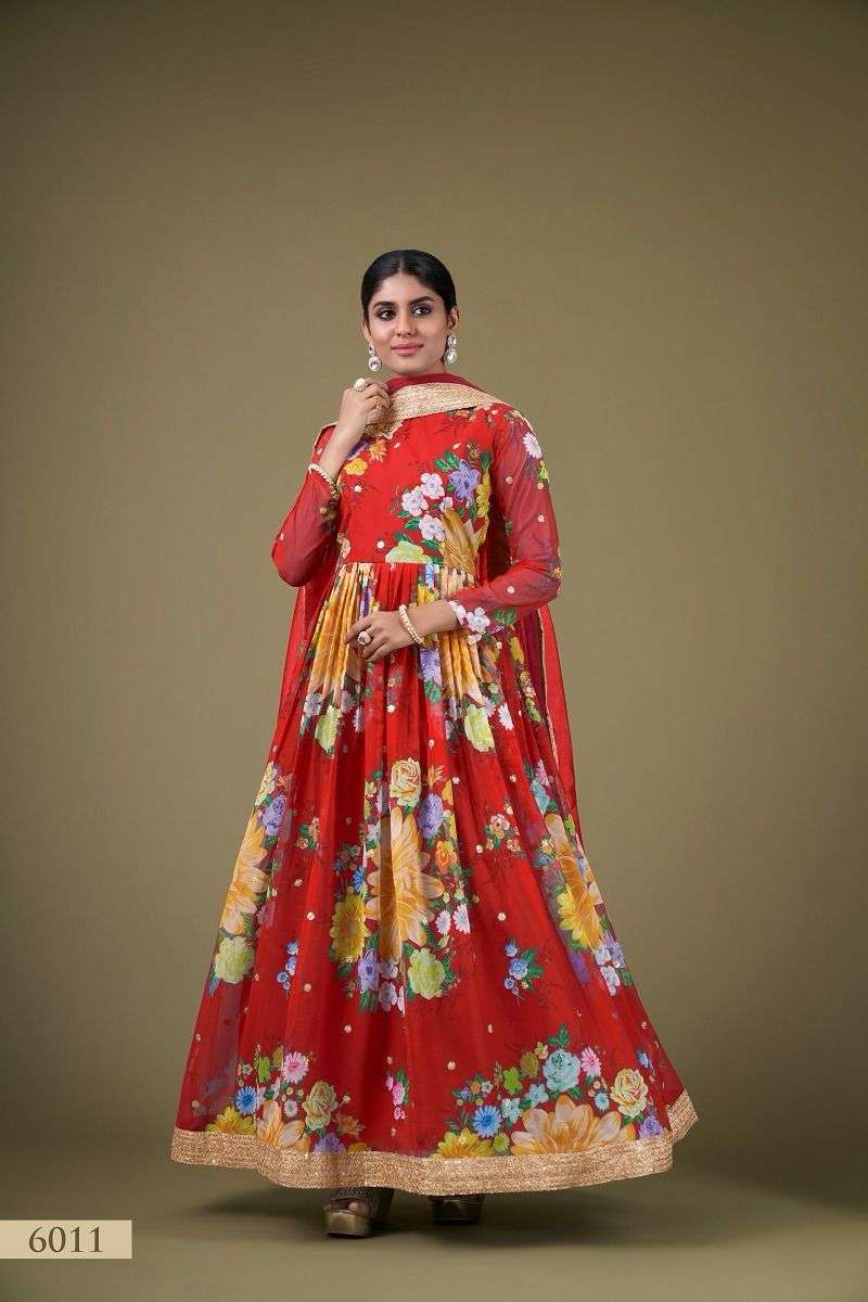 TEXOFAB PRESENTS NEW CATALOUGE FLORAL VOL-1 DESIGN NO-6011