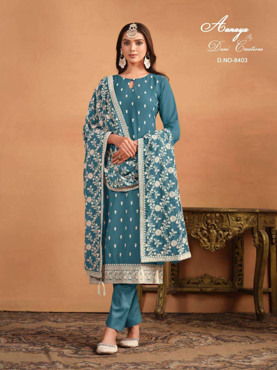 AANAYA PRERENST NEW CATALOUGE  AANAYA VOL-184 DESIGN NO-8403