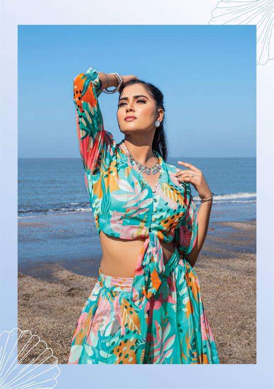 ANJU FABRIC PRESENTS NEW SINGLE CATALOUGE HELLO SUMMER DESIGN NO-3524