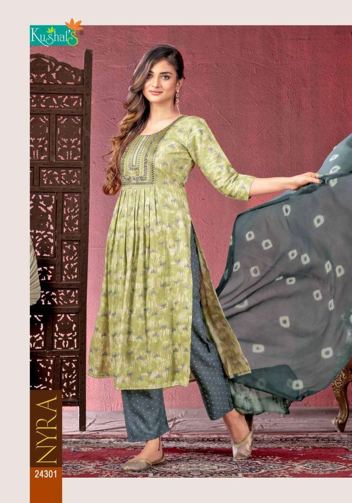 KUSHAL PRESENTS NEW SINGLE CATALOUGE NYRA DESIGN NO-24301