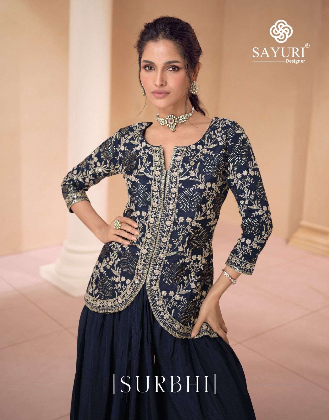 SAYURI DESIGNER PRESENTS NEW CATALOUGE SURBHI 