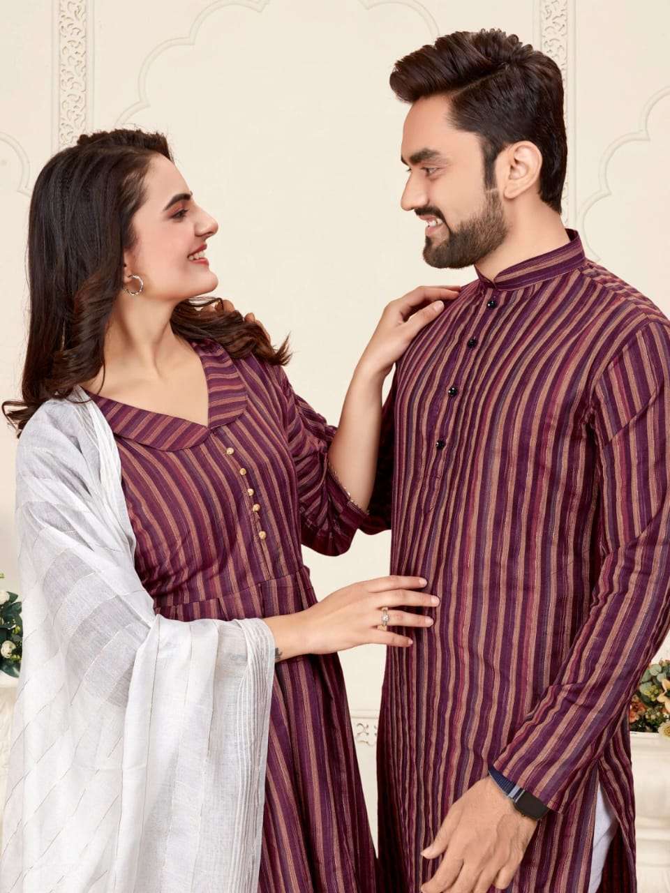 TEXOFAB PRESENTS NEW CATALOUGE DHRUV-TARA COLOR-MAROON 