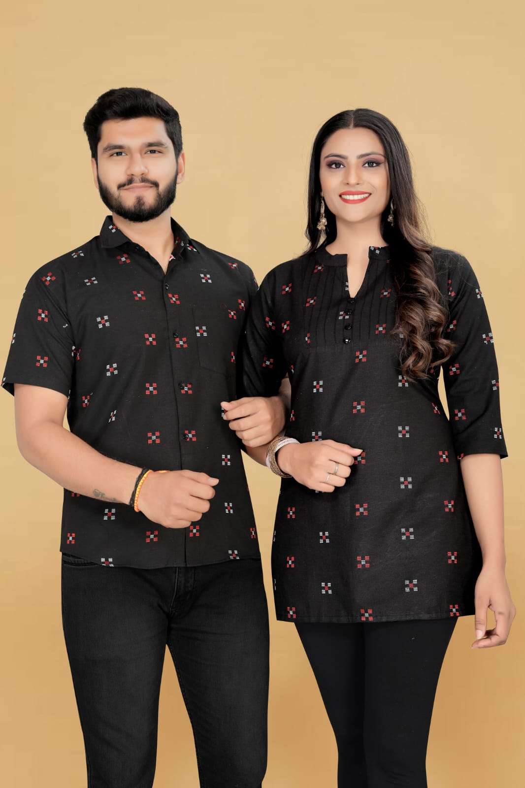 TEXOFAB PRESENTS NEW CATALOUGE MANNAT -2 COMBO COLOR-BLK