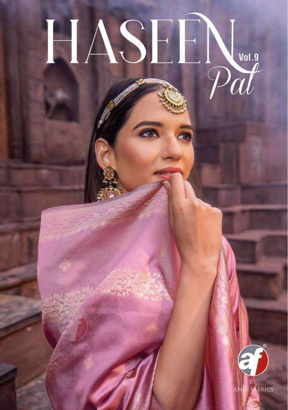 ANJU FABRICS PRESENTS NEW CATALOUGE HASEEN PAL VOL-9 