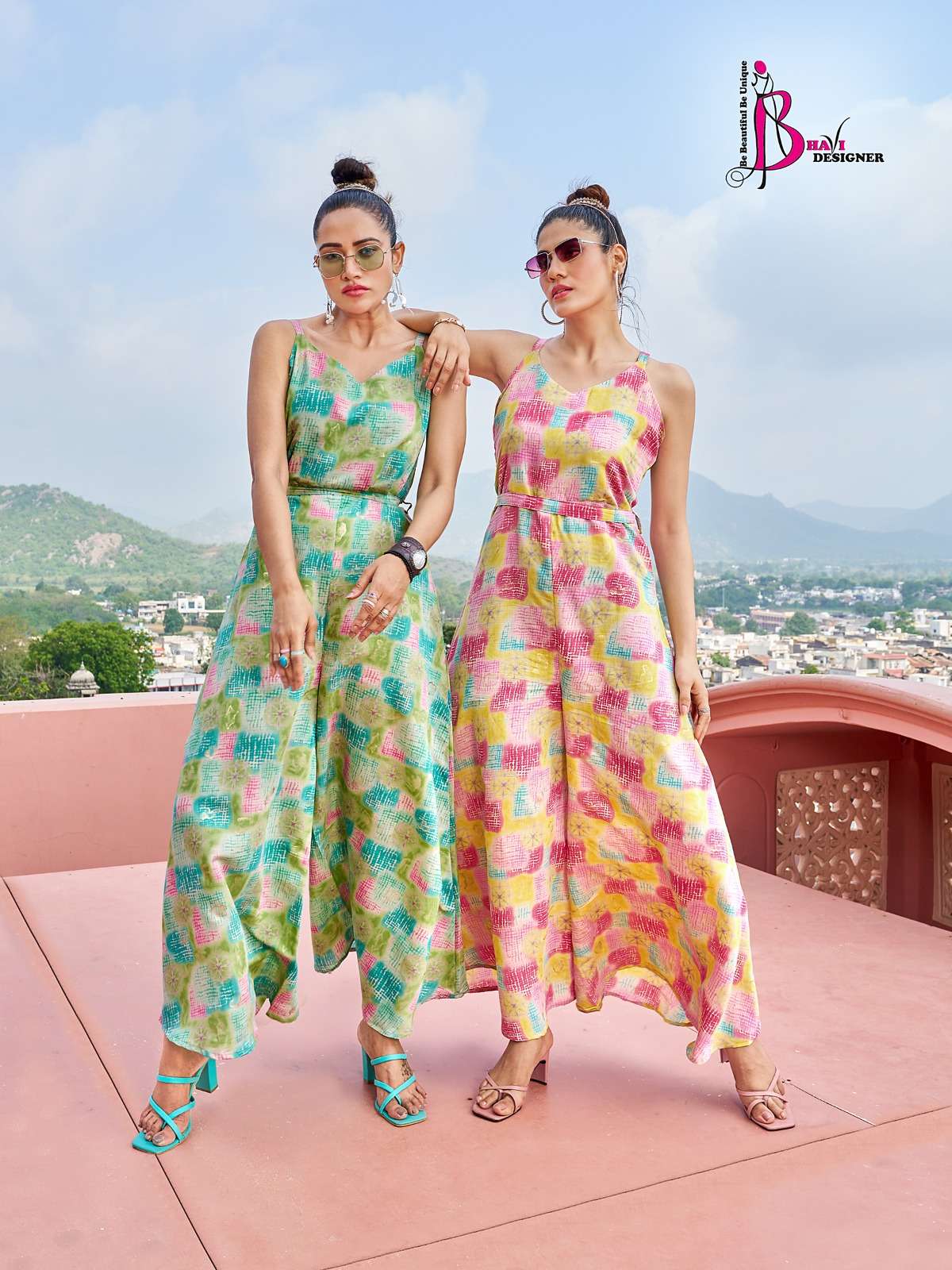 BHAVI DESIGNER PRESENTS COMBO WISE JUMP SUITS VOL-1