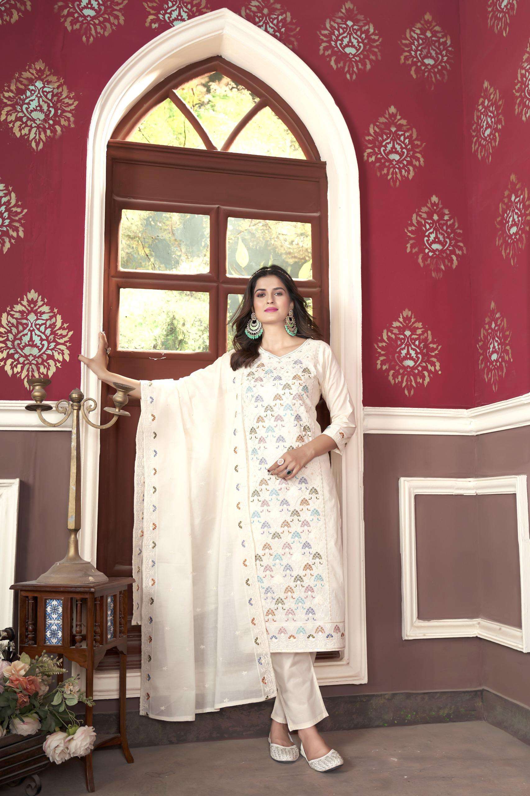 COTTON SUITS BY PAVISHKA FASHIONS 