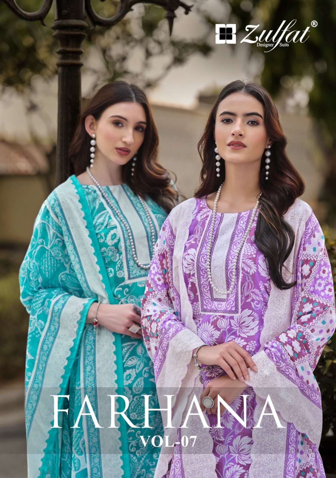 FARHANA VOL-7 PURE COTTON BY ZULFAT