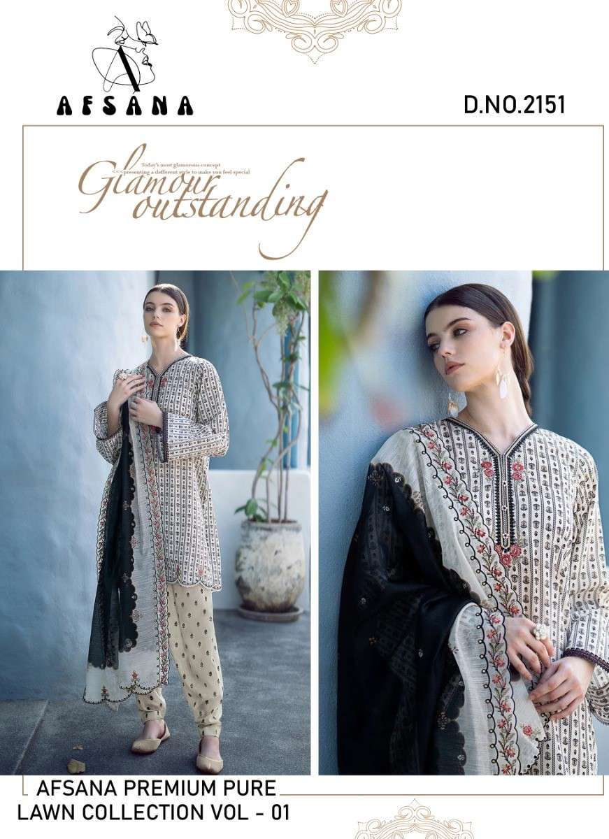 LAWN COLLECTION VOL-1 BY AFSANA