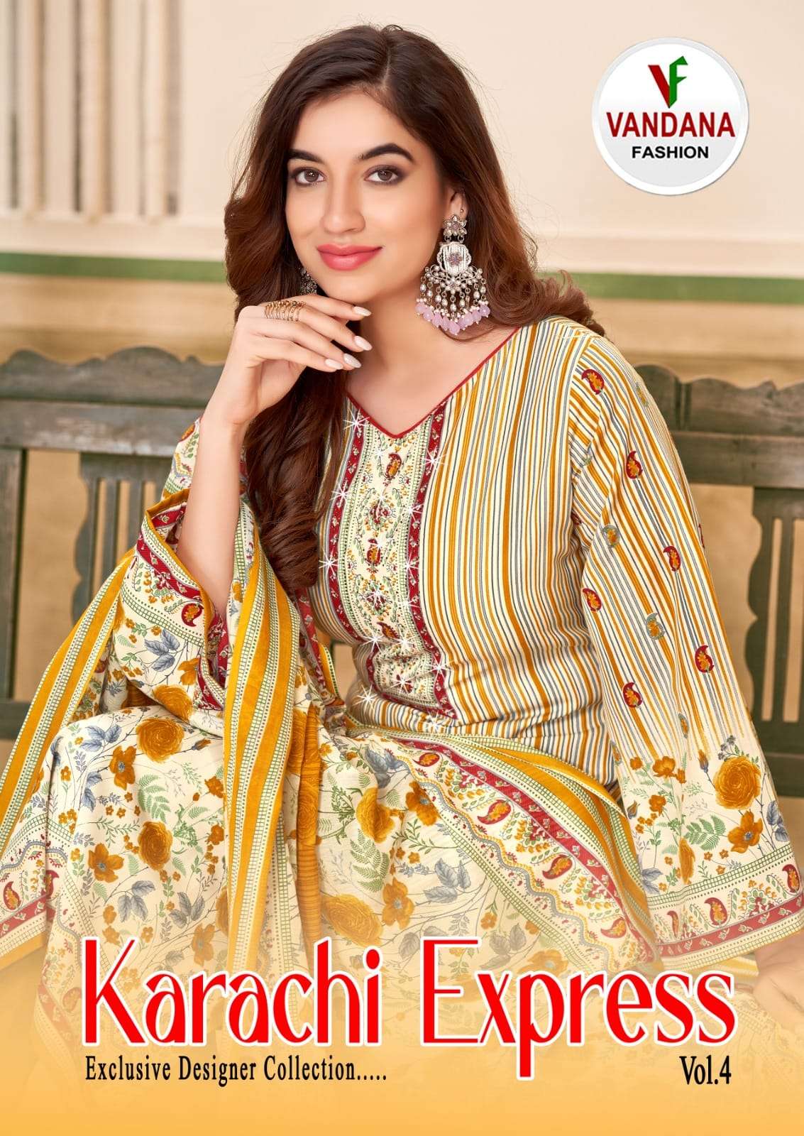 VANDANA FASHION PRESENTS NEW CATALOGUE KARACHI EXPRESS