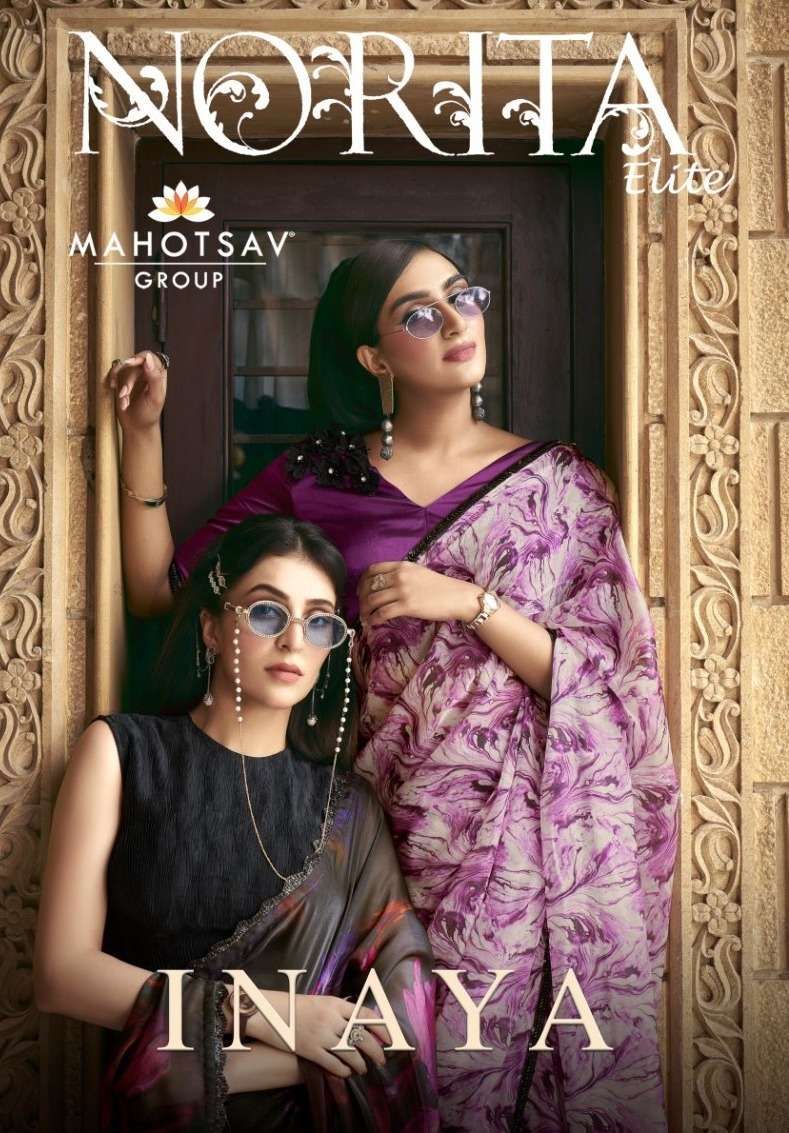 NORITA 43800 BY MAHOTSAV DIGITAL PRINT FANCY SAREE COLLECTION 