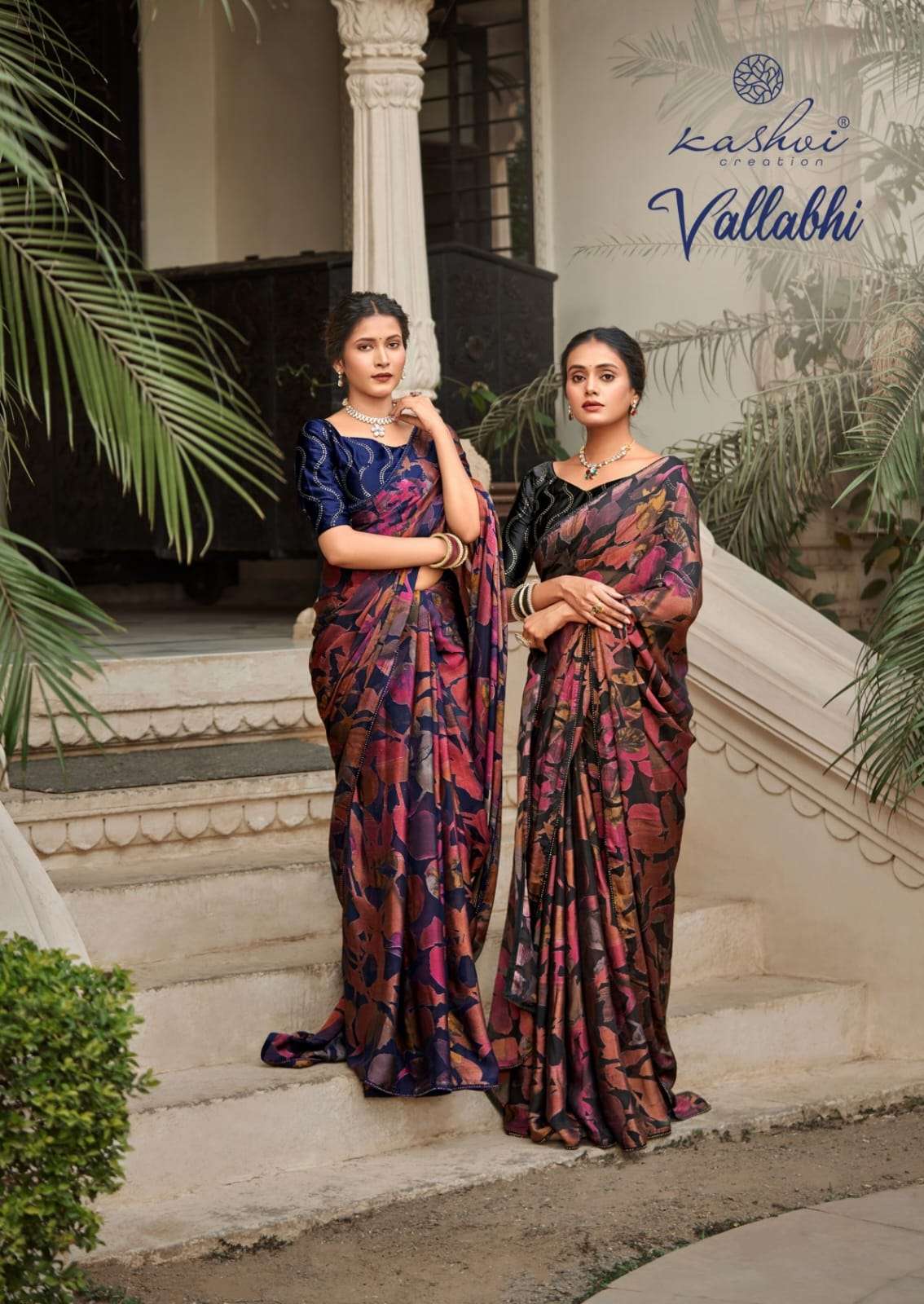 VALLABHI BY KASHVI CREATION DULL MOSS BRASSO FABRIC WITH BLOUSE 