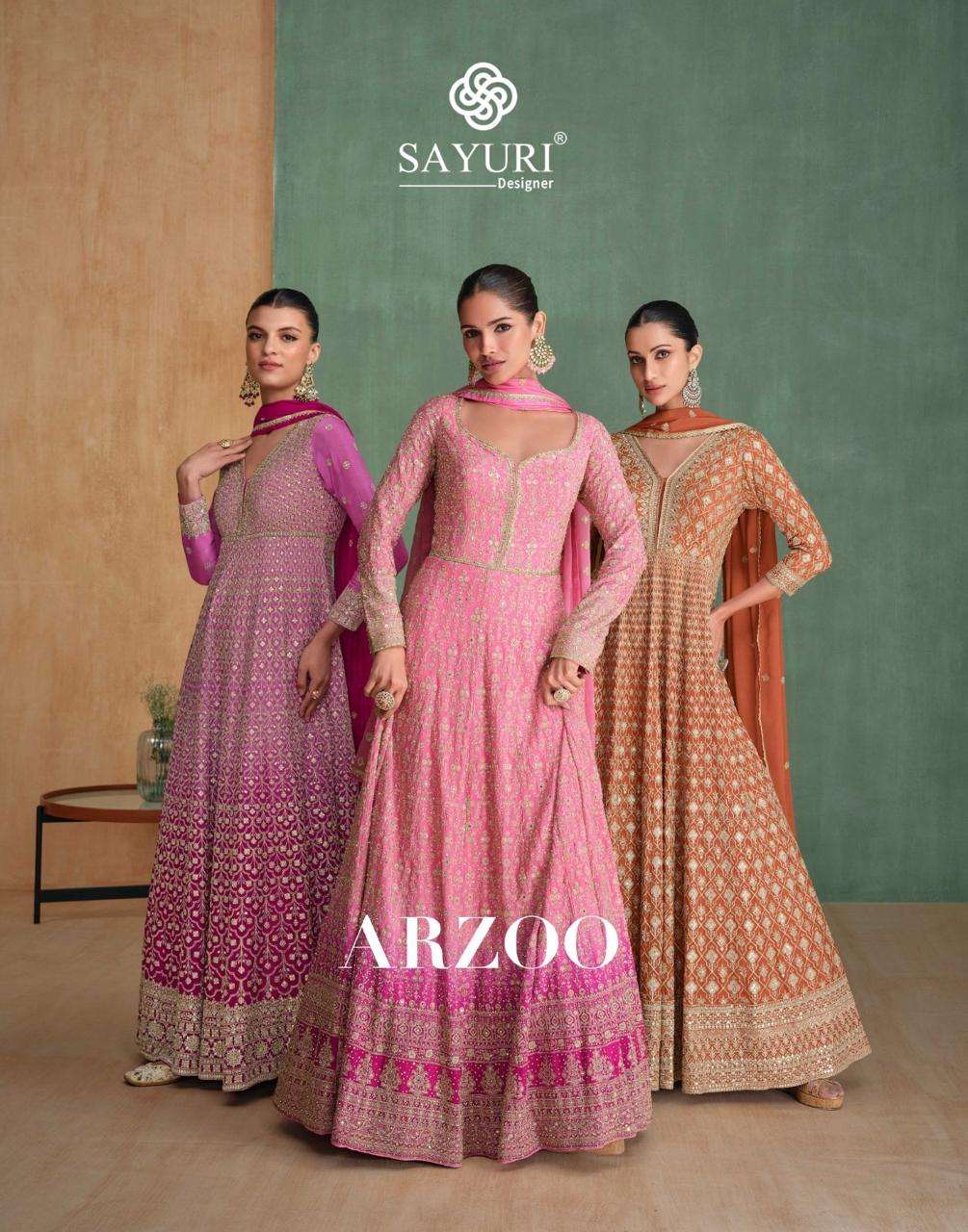 ARZOO GEORGETTE BY SAYURI DESIGNER 