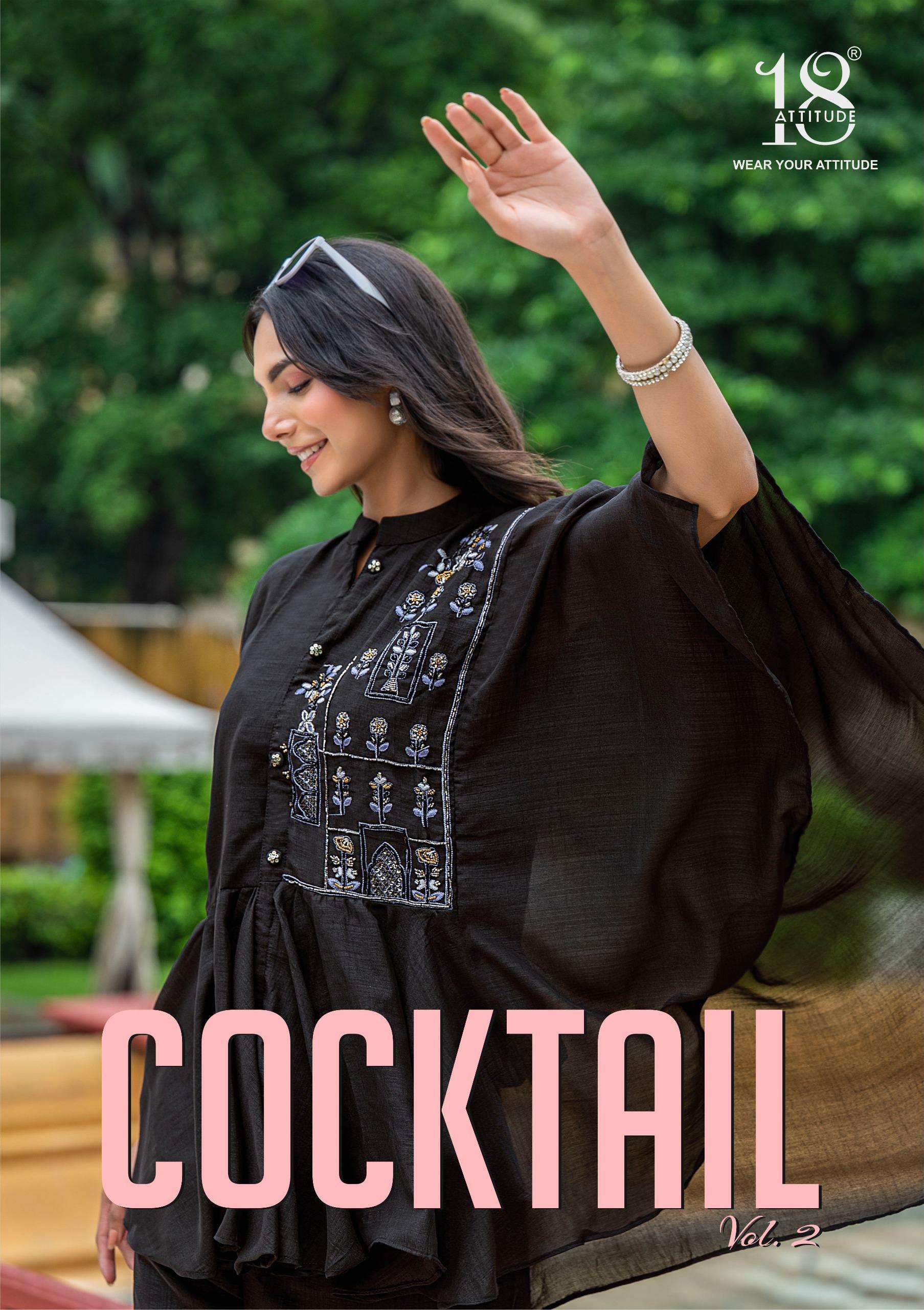 COCKTAIL VOL-2 VICHITRA SILK BY 18 ATTITUDE 