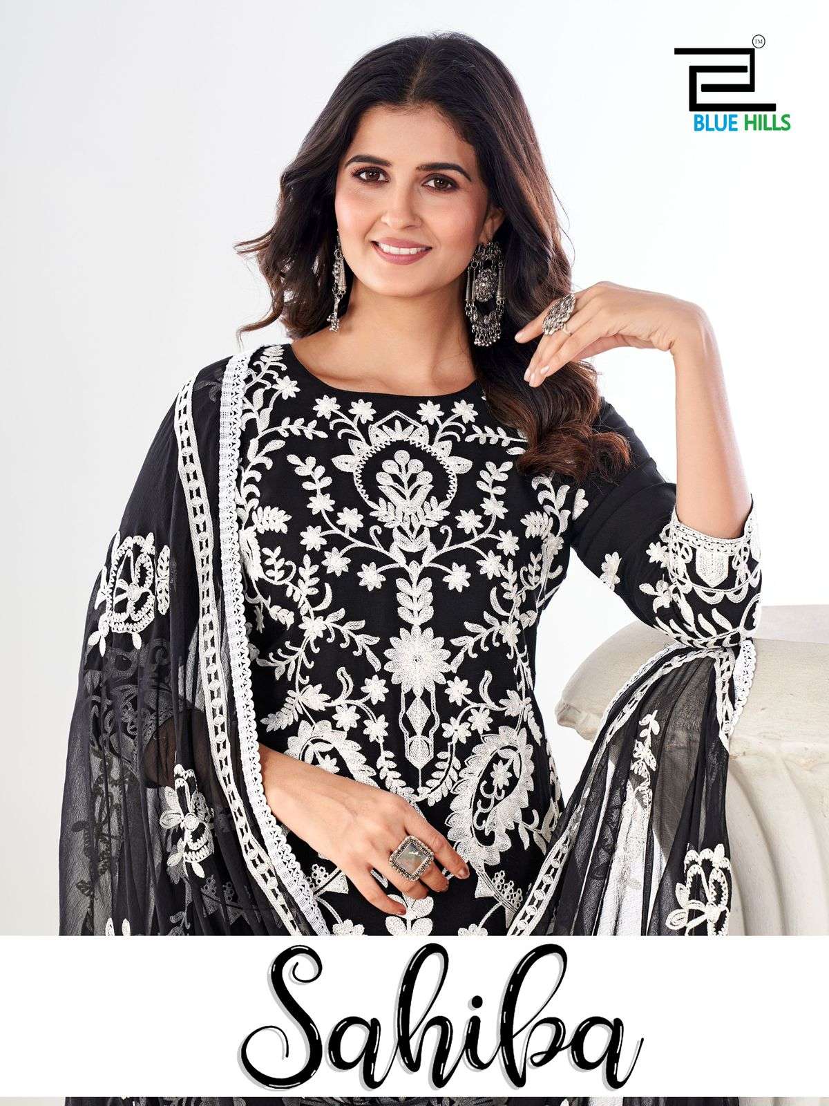 SAHIBA RAYON BY BLUE HILLS 