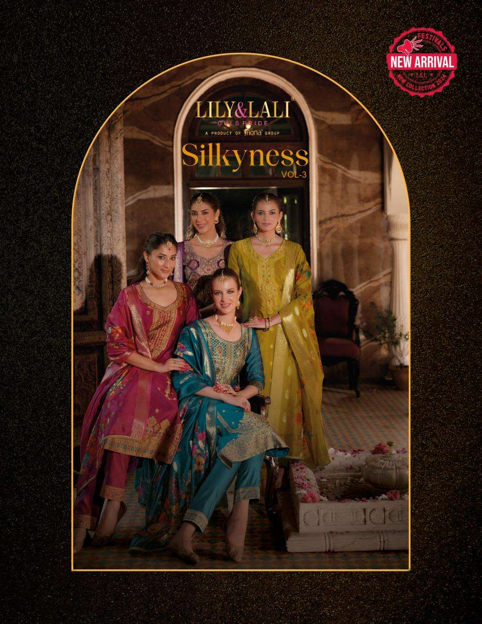 SILKYNESS VOL-3 ORGANZA BY LILY & LALI 