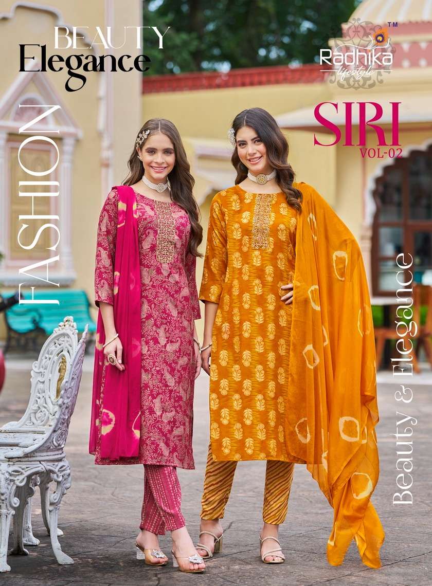 SIRI VOL-2 RAYON CAPSULE FOIL PRINT BY RADHIKA LIFESTYLES 