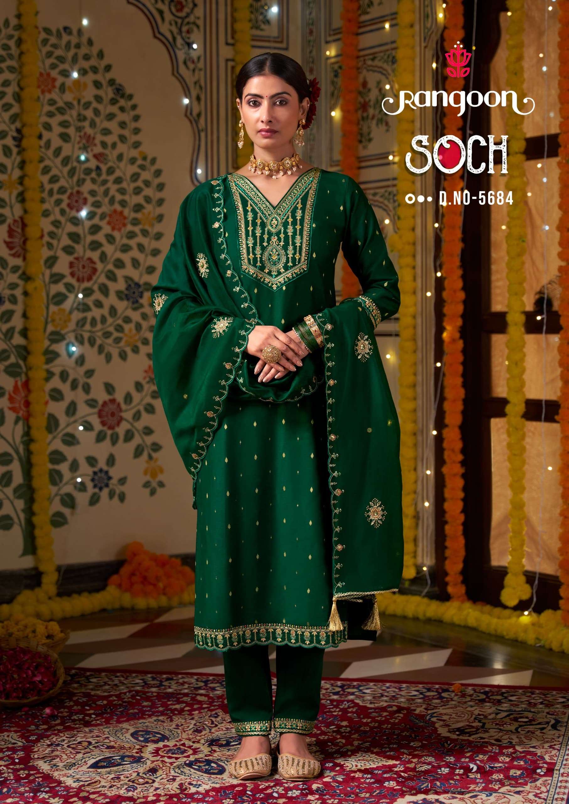 SOCH CHANDERI SILK BY RANGOON 