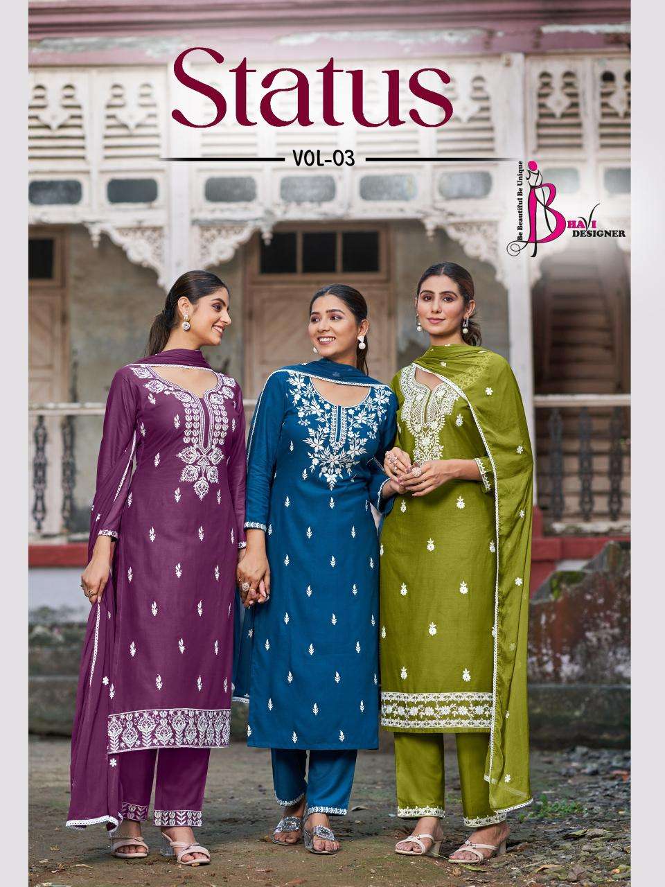 STATUS VOL-3 HEAVY ROMAN BY BHAVI DESIGNER 