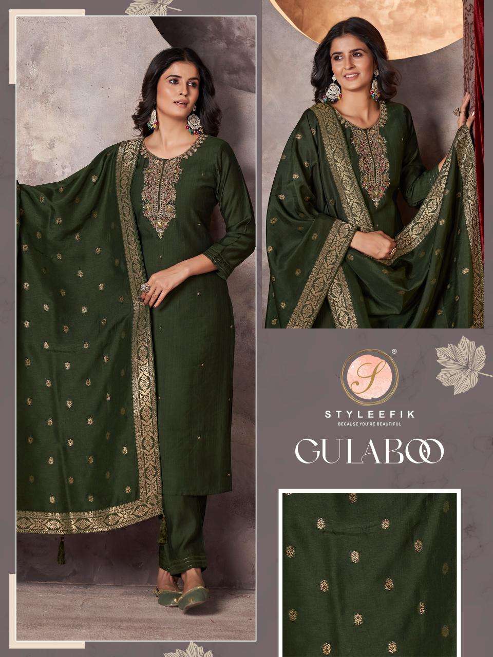 GULABO FUJI SILK BY STYLEFIK 