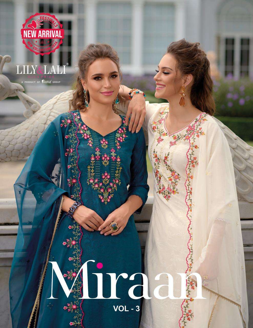 MIRAAN VOL-3 VISCOSE SILK BY LILY & LALI 