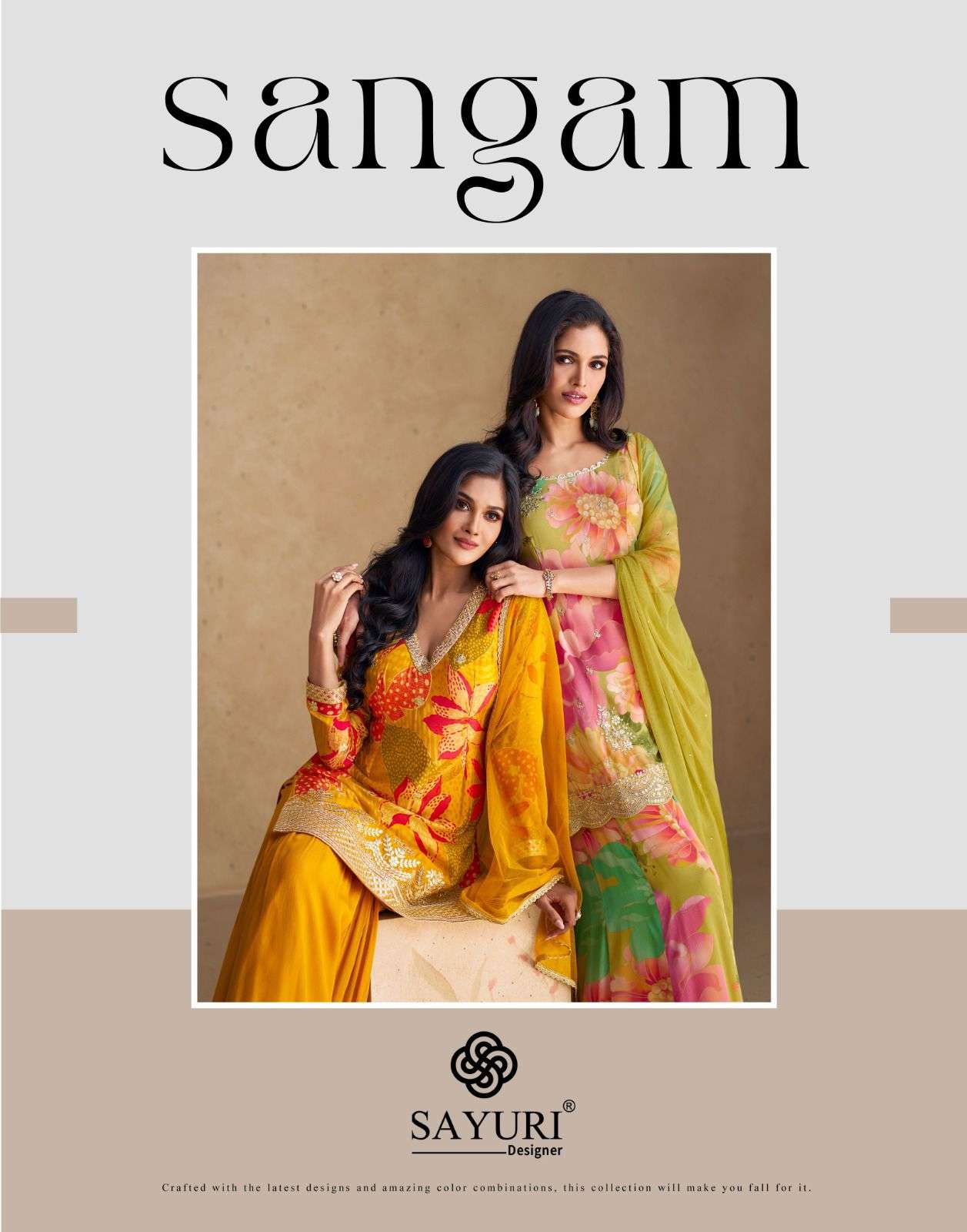 SANGAM BY SAYURI DESIGNER WITH SUPER QUALITY WITH SET