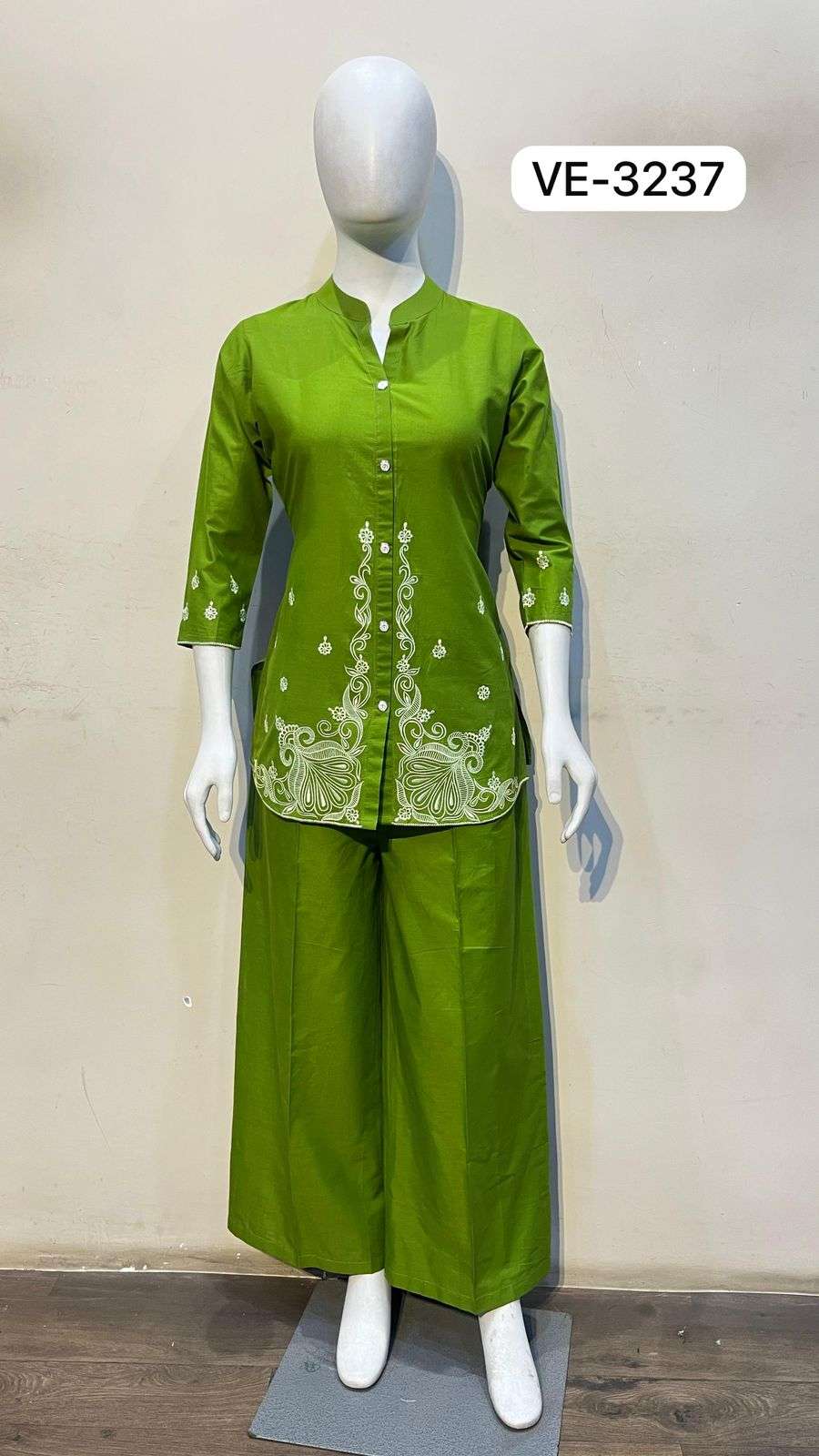 D.NO :- 3234 & 3239 BY LADIES FLAVOUR IN CAMRIC COTTON WITH EMBROIDERY WORK 