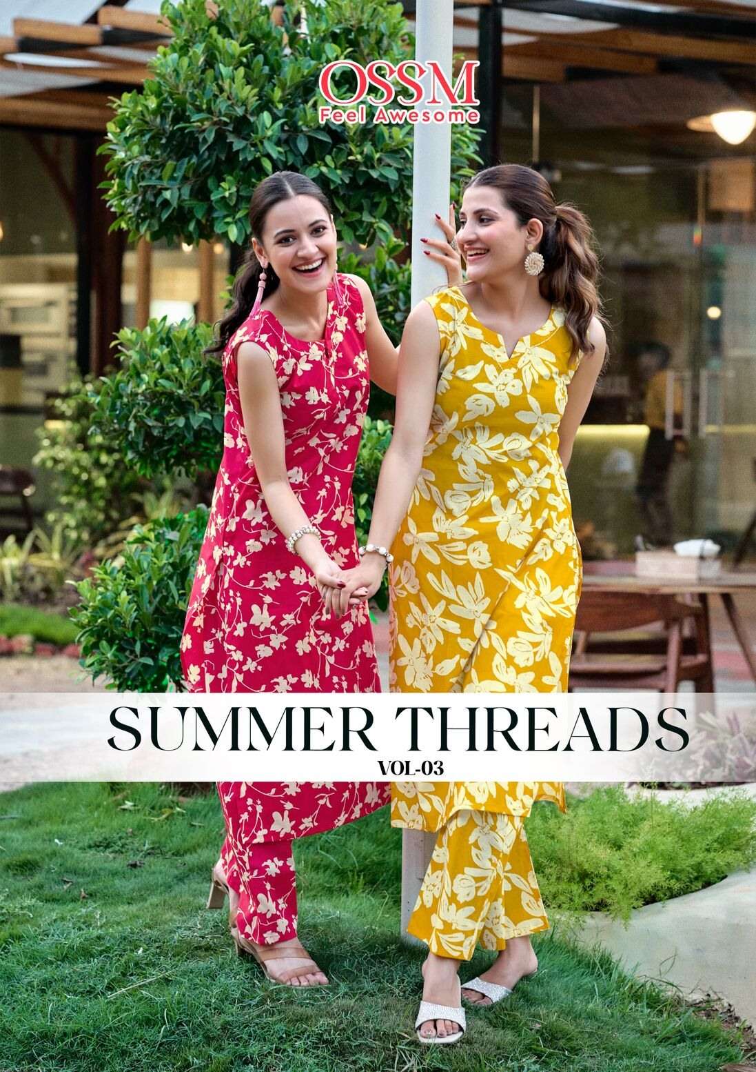 SUMMER THREADS VOL:-3 BY OSSM IN PREMIUM COTTON PRINT WITH POCKET CO-ORD SET