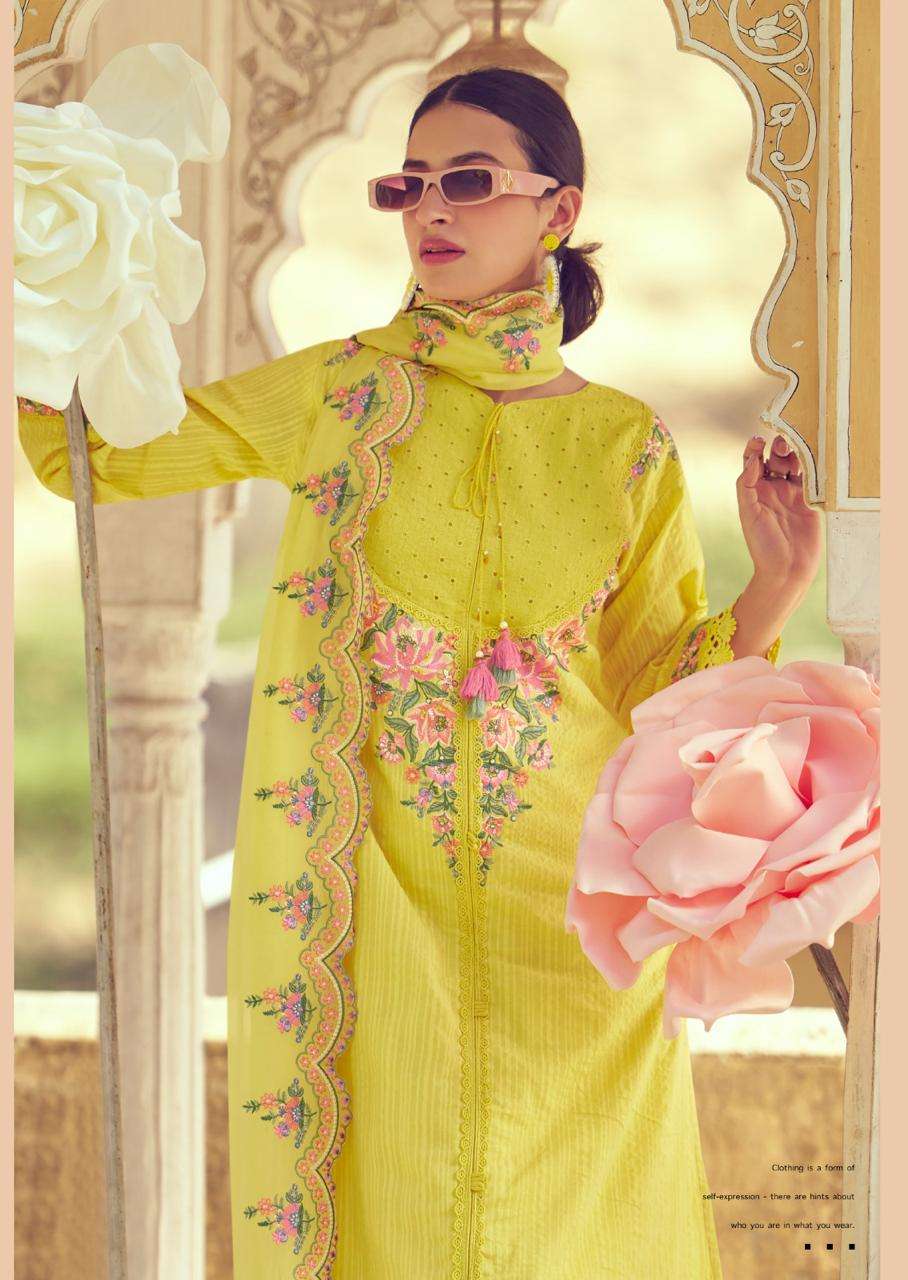 EDEN ROSE BY PRM INDIA IN PURE COTTON WITH DESIGNER EMBROIDERED WORK 