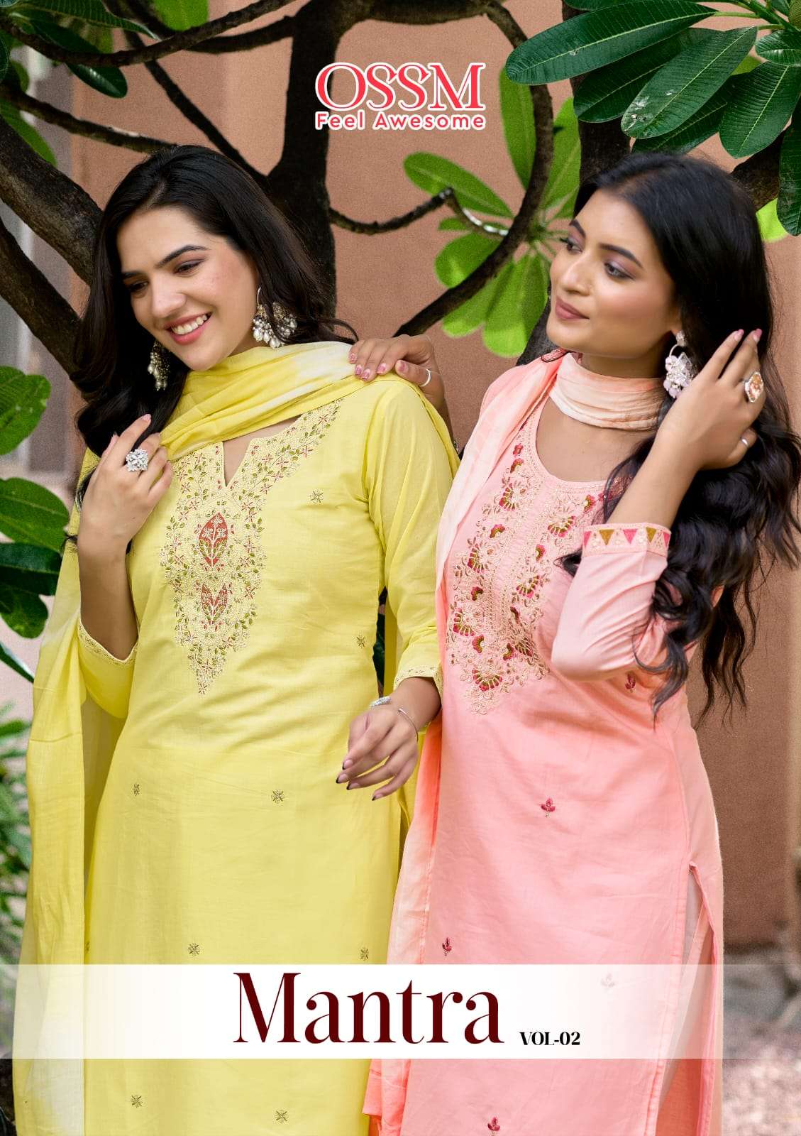 MANTRA VOL-2 BY OSSM IN HEAVY COTTON WITH EMBROIDERY AND POCKET SUMMER COLLECTION
