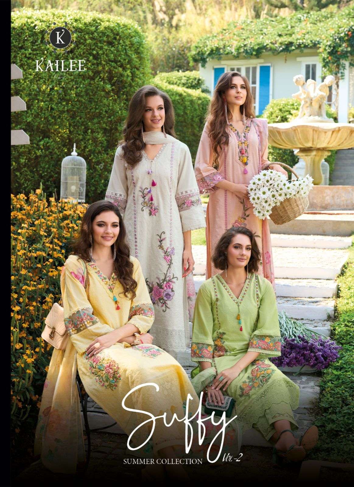 PREMIUM LUXURY FANCY  PAKISTANI SUMMER COLLECTION SUFFY VOL-2